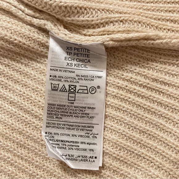 NWT Old Navy Textured Long-Line Open-Front Sweater - Picture 4 of 5